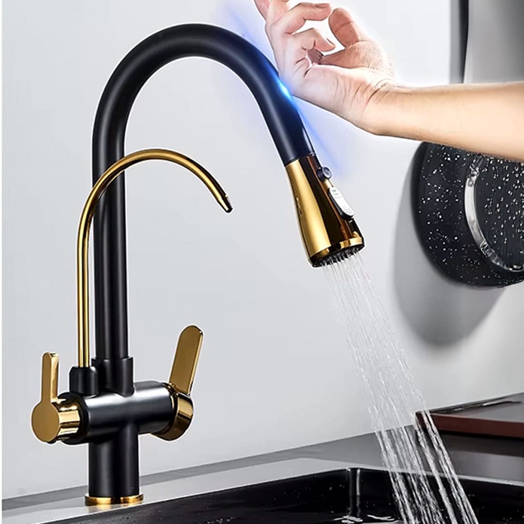 Torneira Touch Monocomando Para Cozinha Gourmet Com Filtro