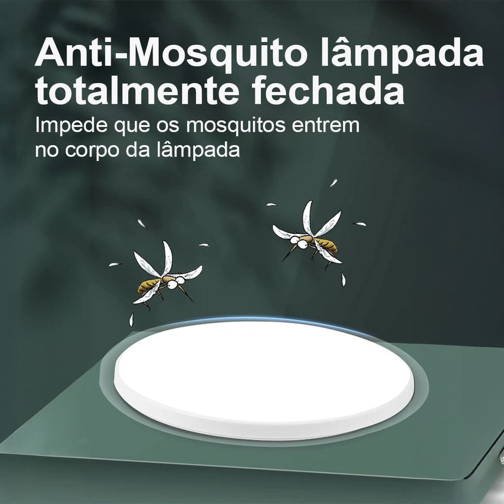 Luminária de Teto Plafon Led Sobrepor Redondo Moderno