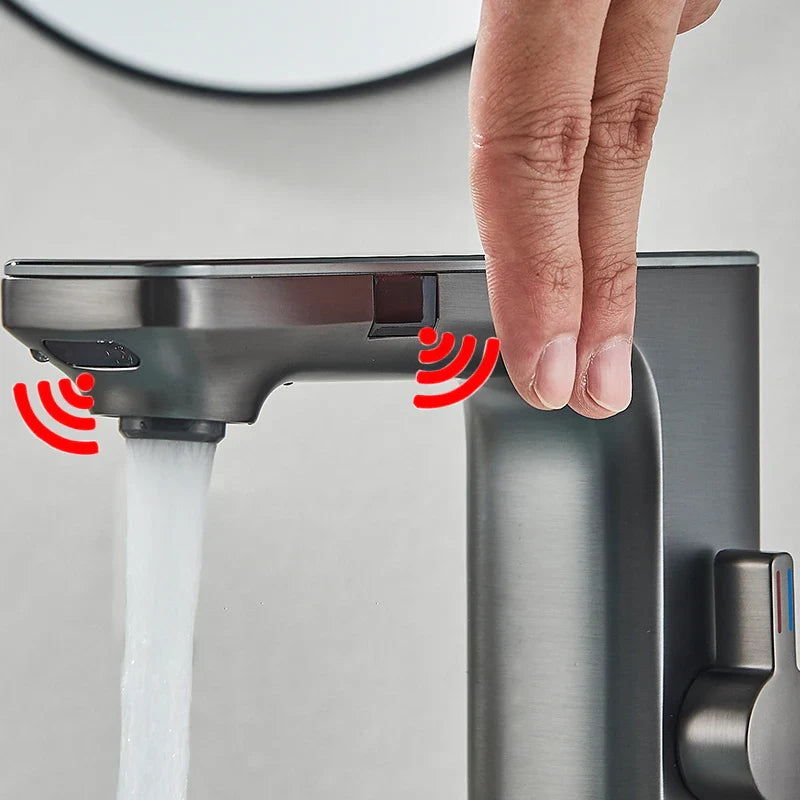 Torneira Para Banheiro Monocomando Com Sensor Elétrico Moddy