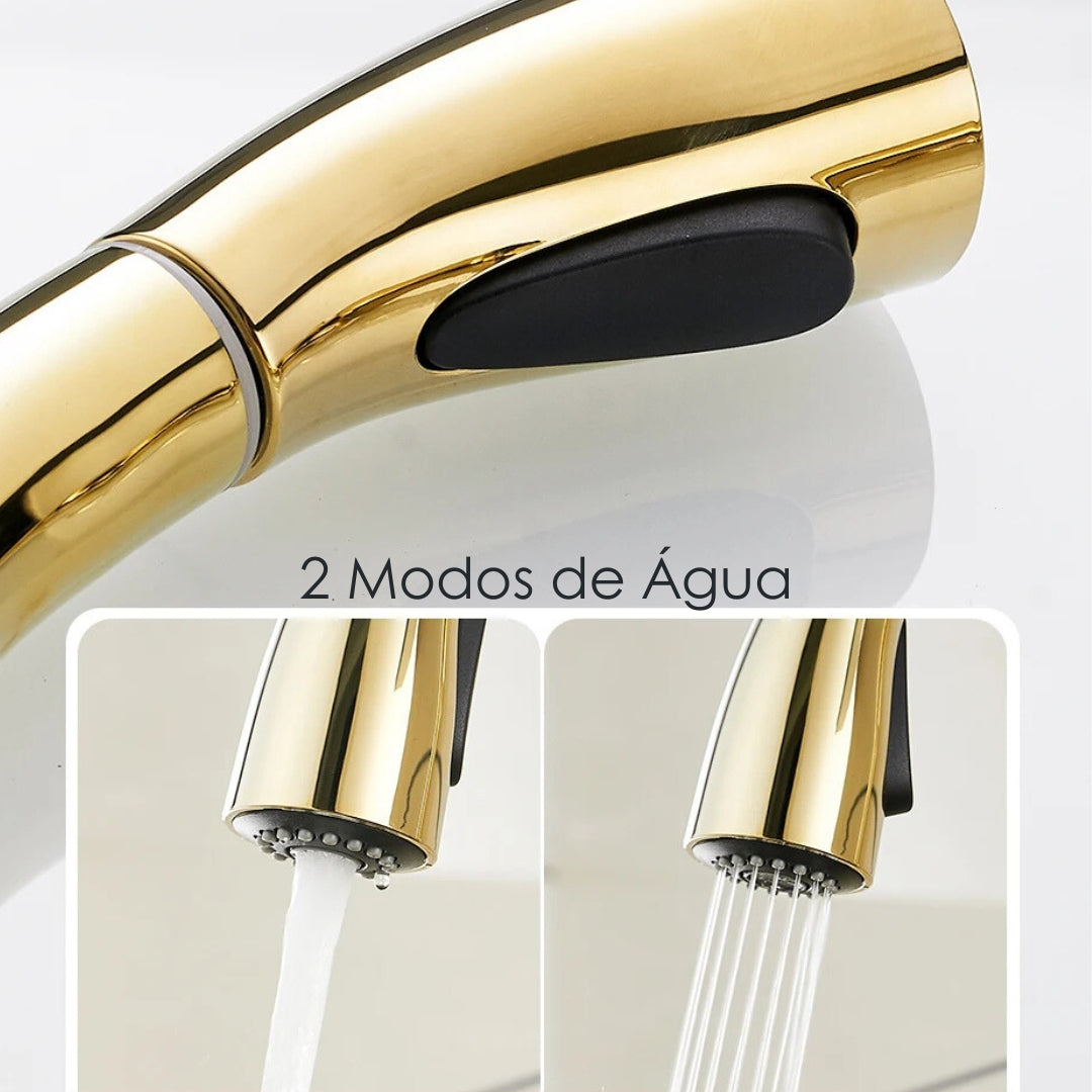 Torneira Cozinha Gourmet Com Jato Extensor