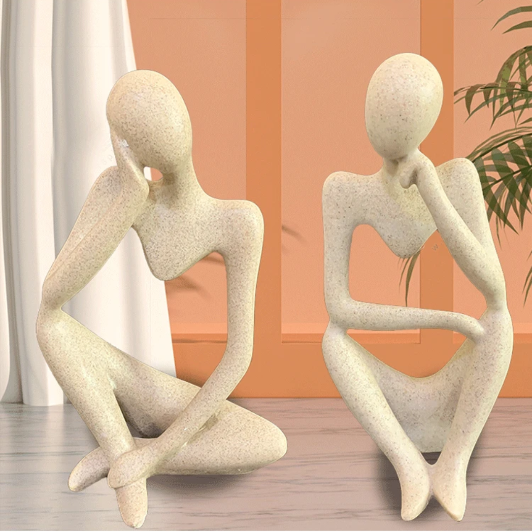 Estatueta Decorativa Pensamento