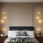 Arandela de Parede De Quarto Moderna Gleam