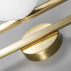 Arandela De Parede Dourada Lumina