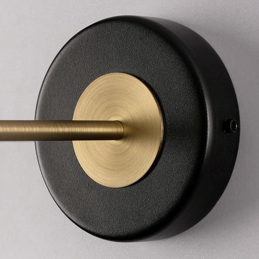 Arandela Moderna Para Quarto Circular Suspensa Em Acrílico