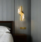 Arandela De Parede Transparente Skylight Bivolt Metal e Acrílico