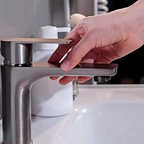 Torneira Monocomando Para Banheiro Lavabo Luxo Inox Modelo Louise