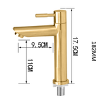 Torneira Para Banheiro Aço Inoxidável 304