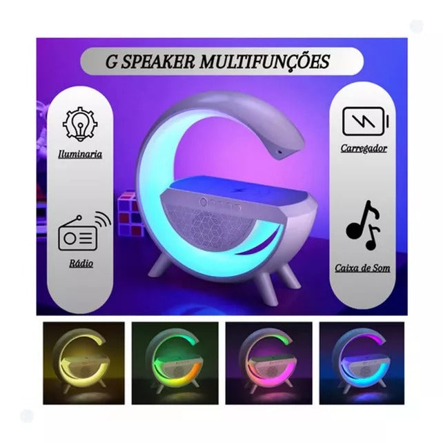 Luminária De Mesa Inteligente Smart G-Speaker