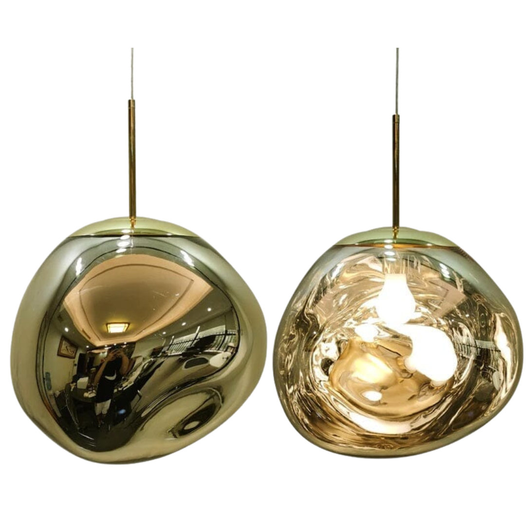 Conjunto Completo Lustre Pendente Moderno Luxuoso Lava Macaron Nórdico