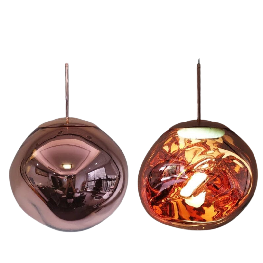 Conjunto Completo Lustre Pendente Moderno Luxuoso Lava Macaron Nórdico