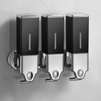 Dispenser de Sabonete Líquido Parede Shampoo Condicionador Quadrado