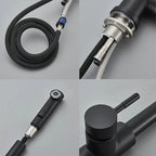 Torneira Gourmet para Cozinha Retrátil 360º Monocomando Pulverizador Dupla Misturador