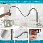Torneira Para Cozinha Com Jato Extensível