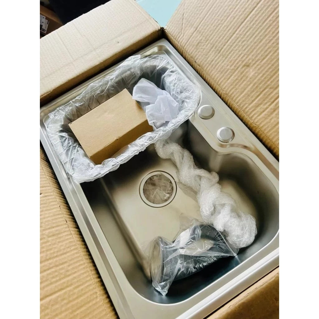 Cuba Pia Cozinha Gourmet 60x42cm Aço Inox 201