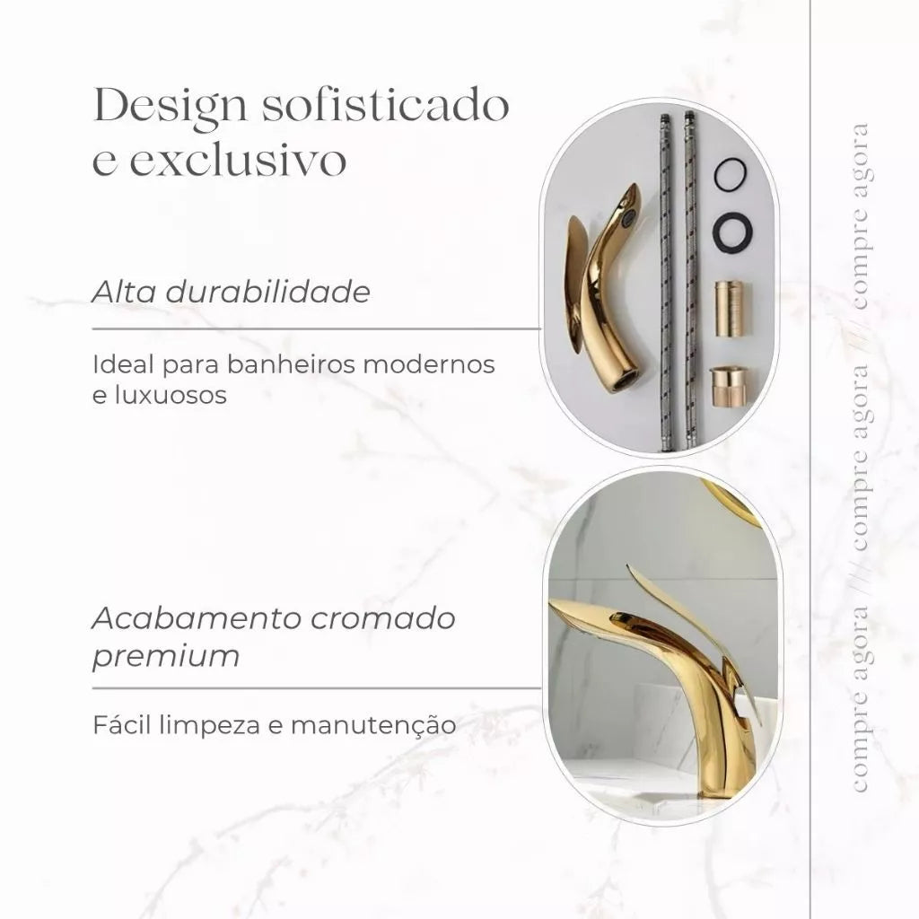 Torneira Para Banheiro Monocomando Florence