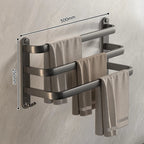 Porta Toalha Para Banheiro Duplo e Triplo