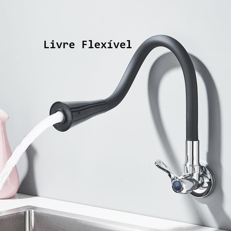 Torneira Gourmet De Parede Para Cozinha