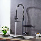 Torneira Para Cozinha Monocomando Gourmet Prestige Preto Matte