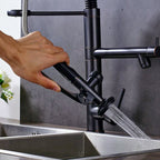 Torneira Para Cozinha Monocomando Gourmet Prestige Preto Matte