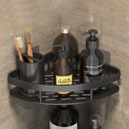 Prateleiras de Canto Banheiro Porta Shampoo em Alumínio