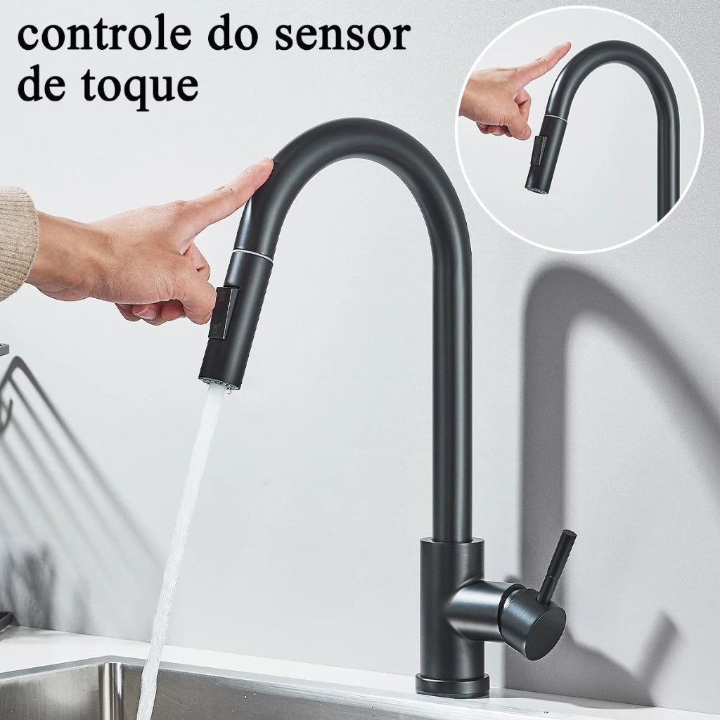 Torneira Elétrica Para Cozinha Com Sensor Gourmet