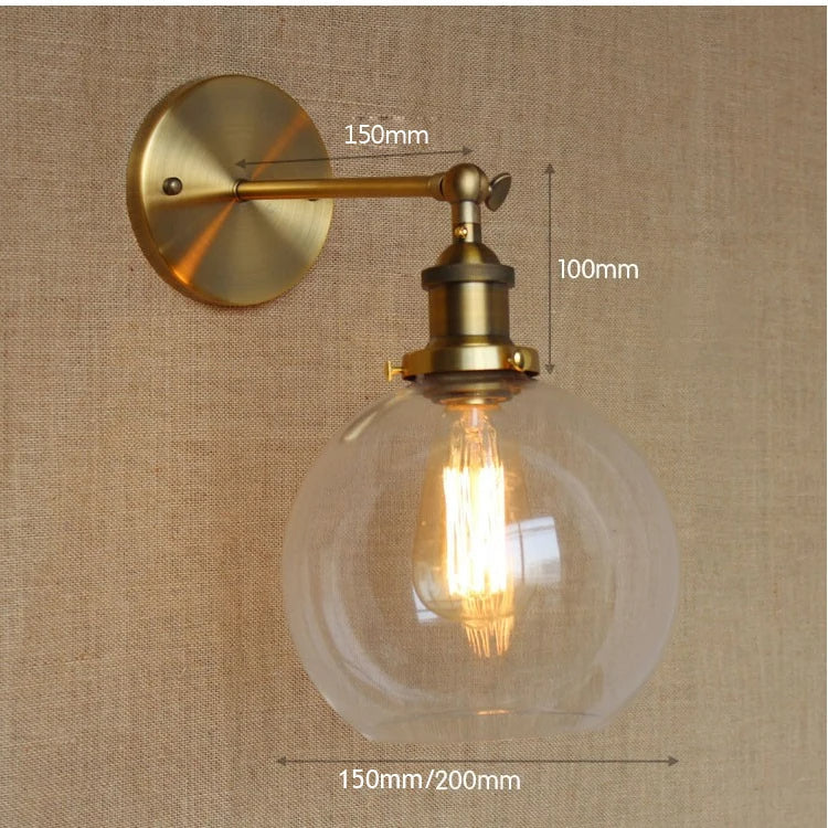 Arandela De Parede Colonial Vintage Americana