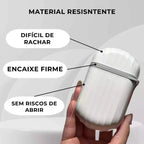 Saboneteira De Viagem com Tampa Vedado Compacta