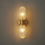 Arandela Dourada de Parede Interna Retro Elegance