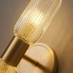 Arandela Dourada de Parede Interna Retro Elegance