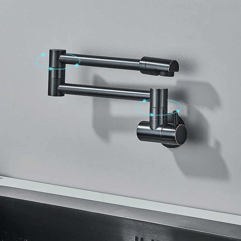 Torneira De Parede Para Cozinha Rotação 360