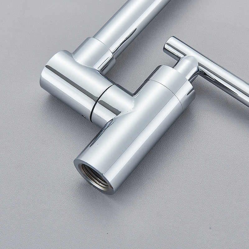 Torneira Gourmet Cozinha Montada Na Parede 360° Flexíve Bico Longo