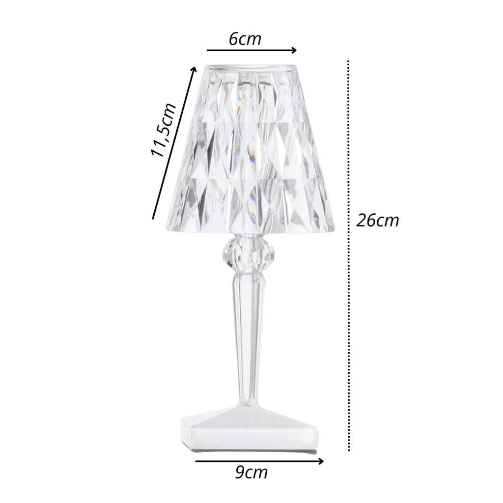 Luminária de Mesa Sem Fio 3 em 1