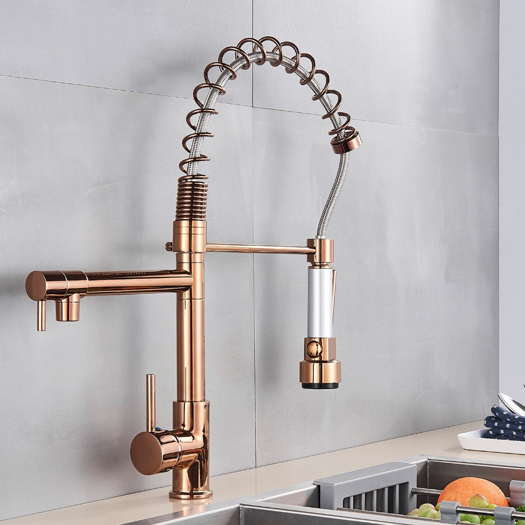 Torneira Para Cozinha Gourmet Monocomando Com LED Safira