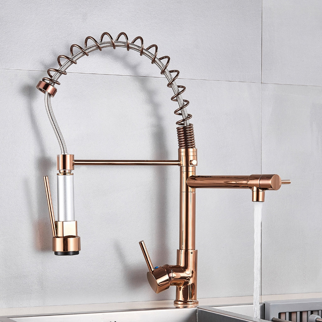 Torneira Para Cozinha Gourmet Monocomando Com LED Safira