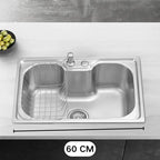 Cuba Pia Cozinha Gourmet 60x42cm Aço Inox 201