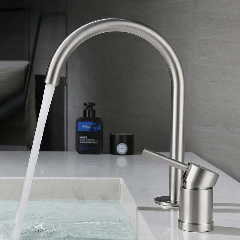 Torneira Para Banheiro Bica Alta Modelo Monocomando