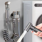 Conjunto Completo de Ducha Higiênica com Spray de Alta Pressão Regulável e Instalação Fácil