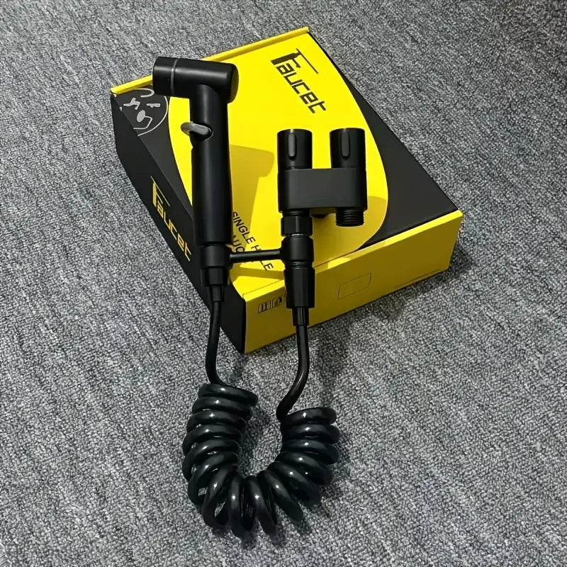 Conjunto Completo de Ducha Higiênica com Spray de Alta Pressão Regulável e Instalação Fácil