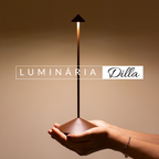 Luminária De Mesa Portátil Dilla
