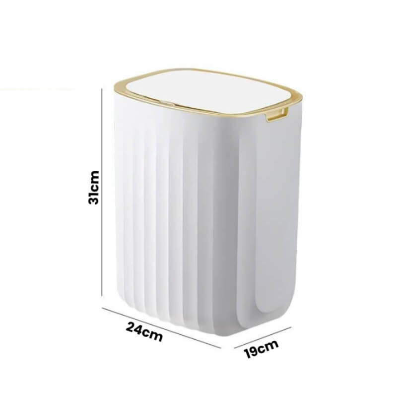 Lixeira Para Banheiro Com Sensor De Movimento Inteligente