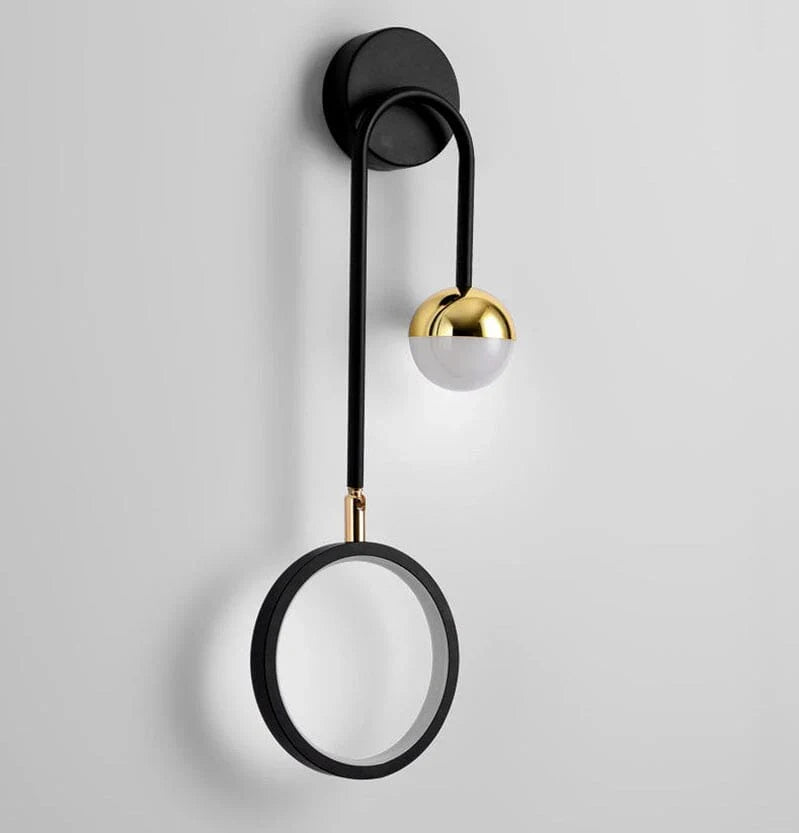 Arandela de Parede De Quarto Moderna Gleam