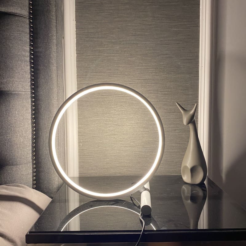 Luminária de Mesa Alumínio Moderna Touch