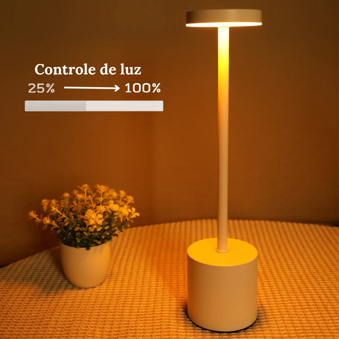 Luminária de Mesa sem Fio
