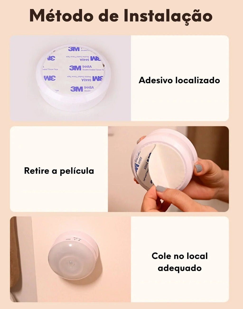 Luminária Externa de Parede com Sensor de Presença