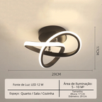 Lustre Para Sala Moderno em LED