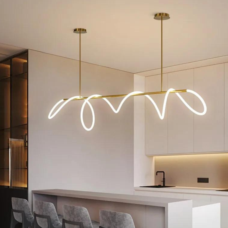 Lustre Pendente Led Moderno Para Sala