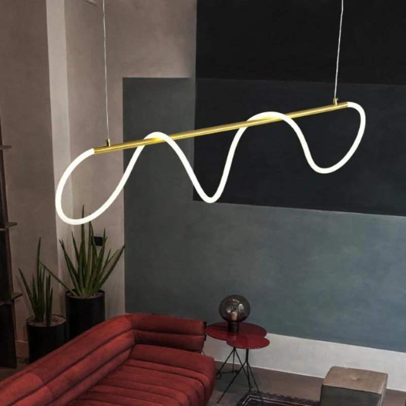 Lustre Pendente Led Moderno Para Sala
