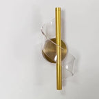 Arandela De Parede Transparente Skylight Bivolt Metal e Acrílico