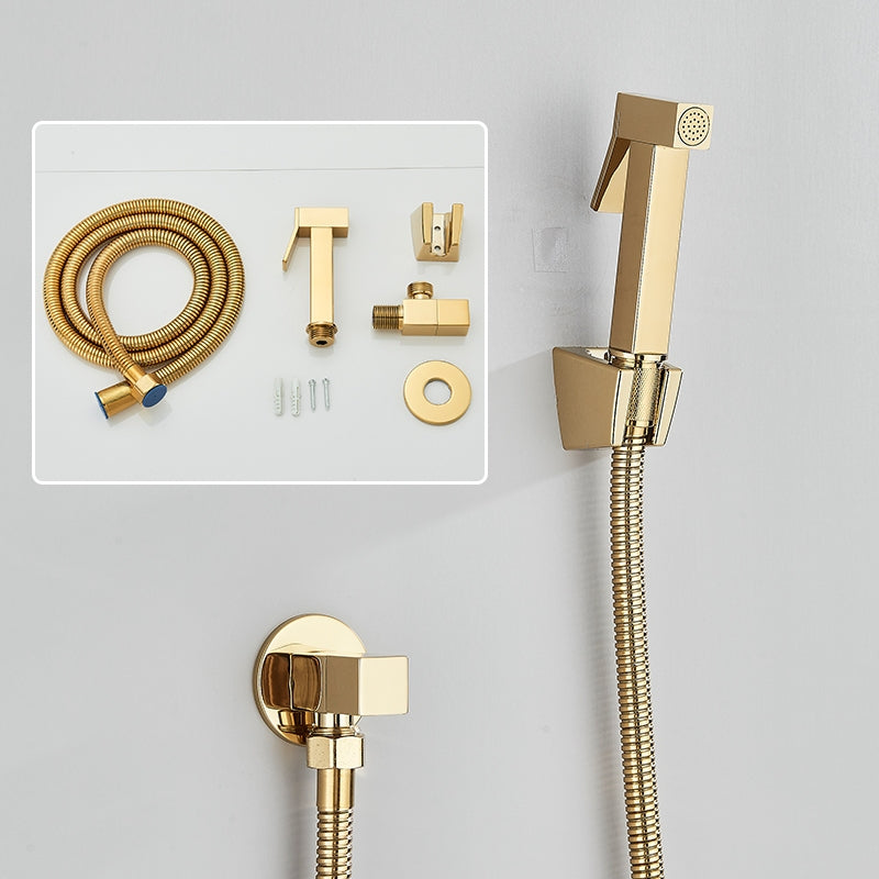 Ducha Higiênica Aço Inoxidável Para Banheiro Com Pulverizador Bidê 100% Metal