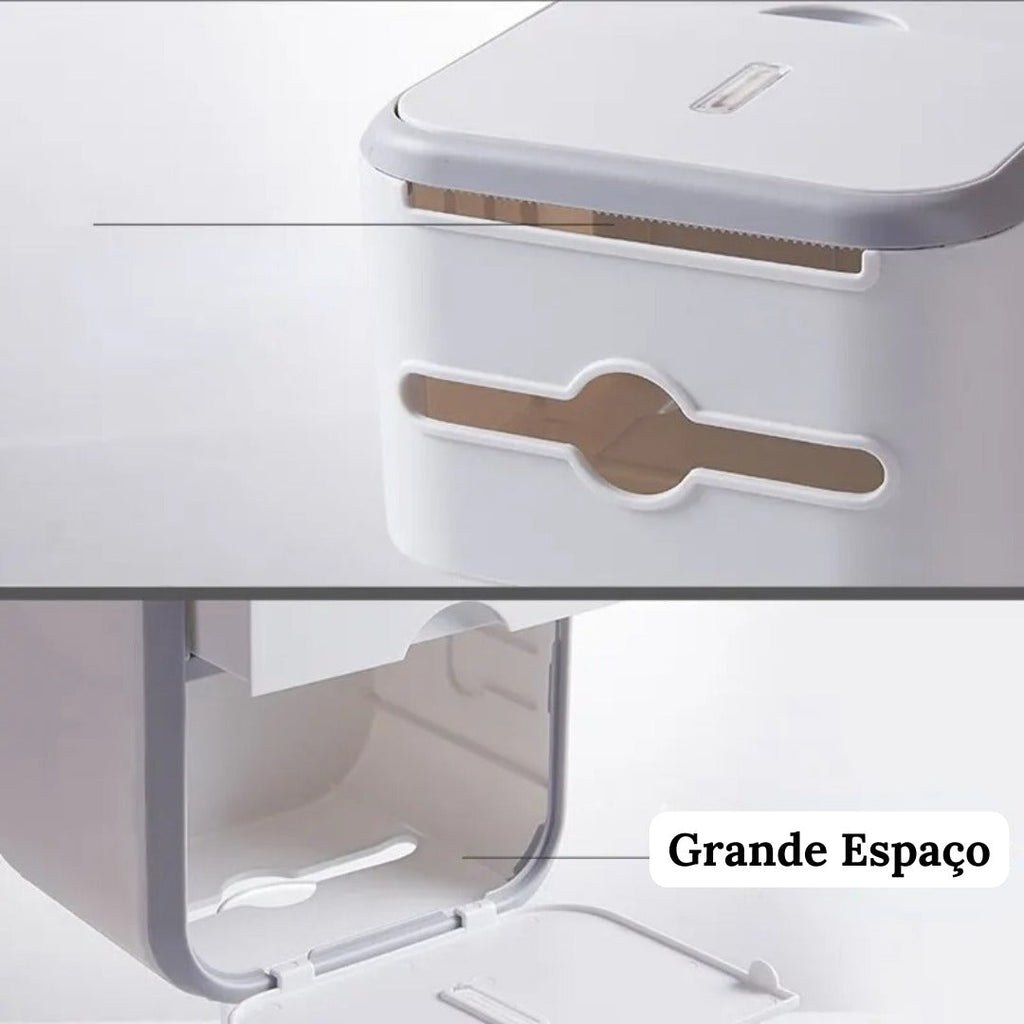 Porta Papel Higiênico Multifuncional